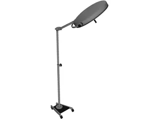Surgical Lights 3D Model preview