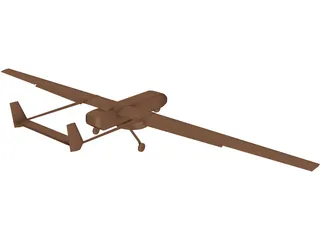 UAV VKT Drone 3D Model preview