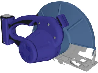 Skillsaw 3D Model preview