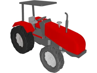 Valtra 125i 3D Model preview