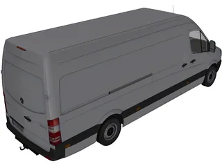 Mercedes-Benz Sprinter 313 CDI 3D Model preview