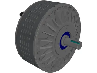 Lynch 170 Motor 3D Model preview
