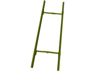 Military Stretcher 3D Model preview