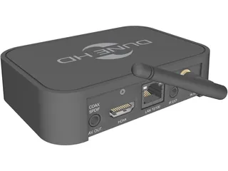 DUNE-HD TV-102W 3D Model preview