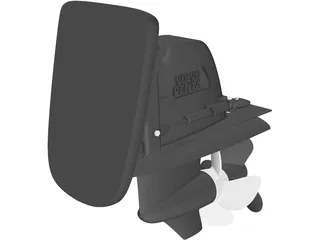 Volvo Penta Stern Drive 3D Model preview