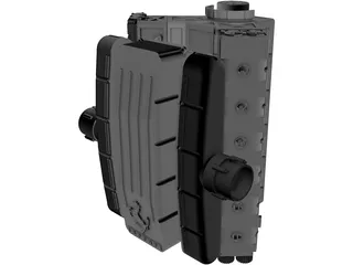 Ferrari V12 Engine 3D Model preview
