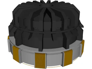 Iron Man Arc Reactor 3D Model preview