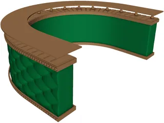 Reception 3D Model preview