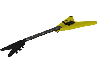 Electric Guitar 3D Model preview