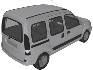 Renault Kangoo 3D Model preview