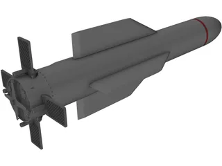 Massive Ordnance Penetraor (MOAB) 3D Model preview