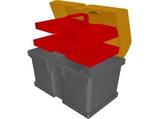 Tool Bag 3D Model preview