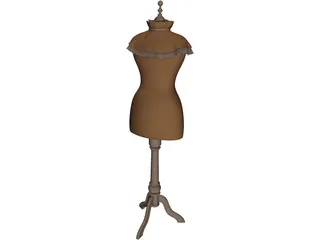 Mannequin 3D Model preview