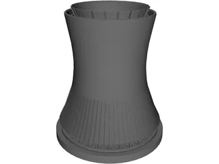 Nuclear Plant 3D Model preview