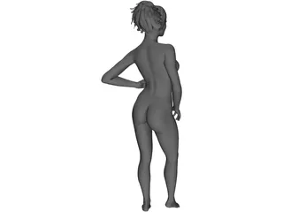 Woman 3D Model preview