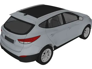 Hyundai ix35 (2011) 3D Model preview