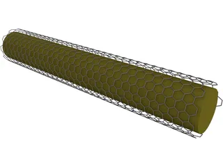 Nanotubes 3D Model preview