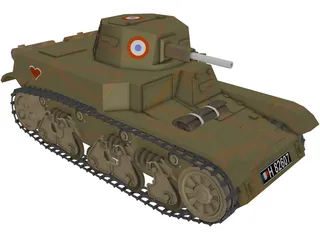 AMC-35 3D Model preview