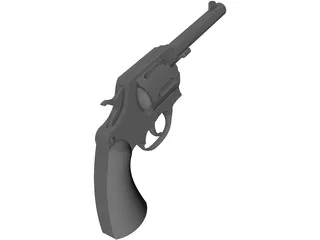 Smith&Wesson Police Model 1917 3D Model preview