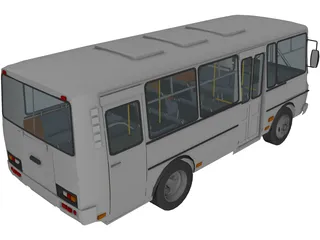PAZ 3205 3D Model preview