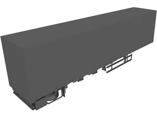 Kogel Maxx Trailer 3D Model preview