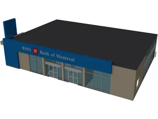 BMO Bank 3D Model preview