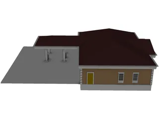 Bank of Omaha Nebraska 3D Model preview