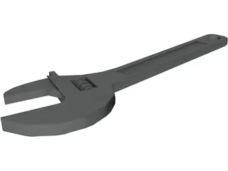 Wrench 3D Model preview