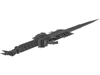 Sword Dragoon 3D Model preview