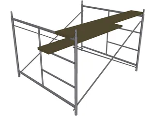 Scaffolding 3D Model preview