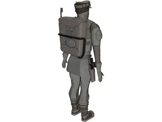 Star Wars Hoth 3D Model preview