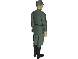 Star Wars Imperial Officer 3D Model preview