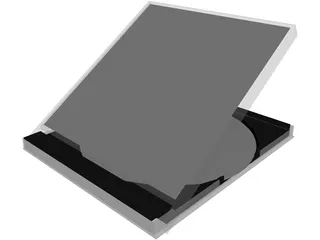 CD Box 3D Model preview