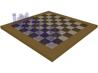 Chess 3D Model preview