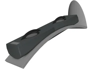 Altec Lansing 2100 Satellite 3D Model preview