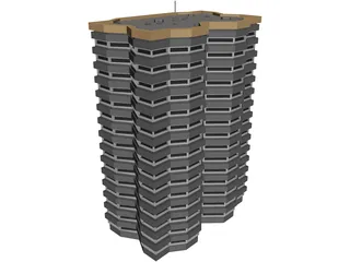 Appartments 3D Model preview