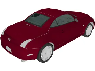 Toyota Soarer (2000) 3D Model preview