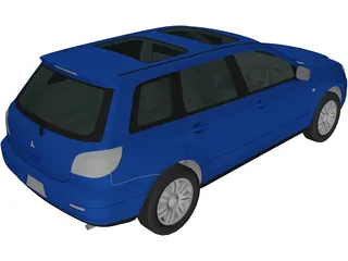 Mitsubishi Airtrek [Japan] 3D Model preview