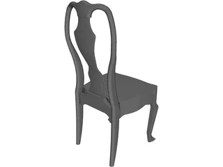 Silla Calsica 3D Model preview