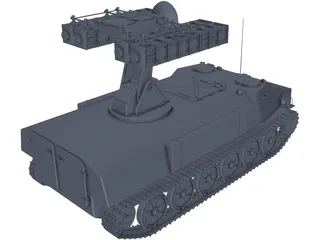 SA-13 MT-LB 3D Model preview