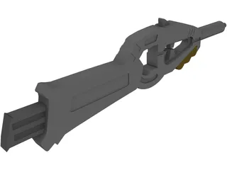 Galant H-90 3D Model preview