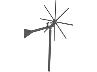 Klapotetz 3D Model preview