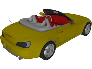 Honda S2000 3D Model preview