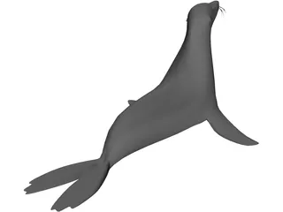 Sealion 3D Model preview