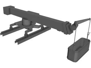 Window Crane (Large) 3D Model preview