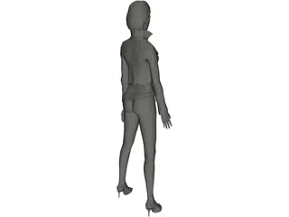 Woman 3D Model preview