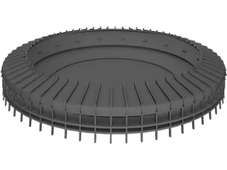 Stadium 3D Model preview