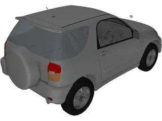 Toyota RAV4 (2000) 3D Model preview