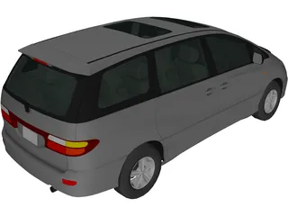 Toyota Privia [Estima] 3D Model preview