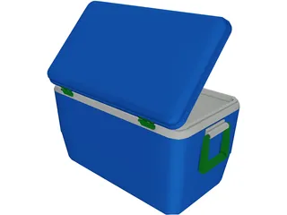 Chest Cooler 3D Model preview